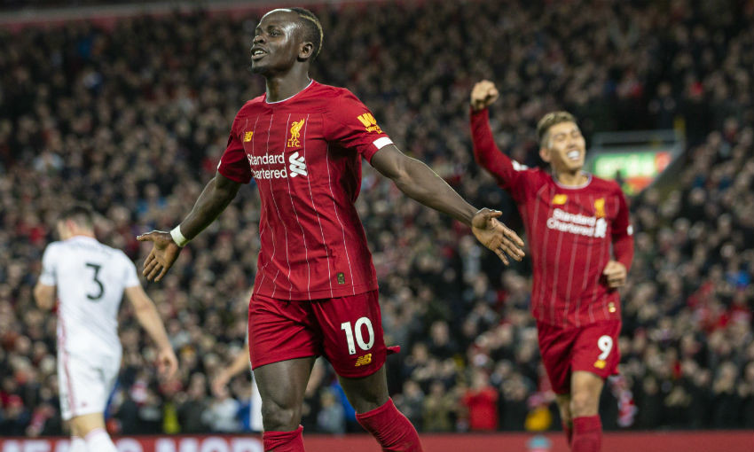 Sadio Mane of Liverpool FC