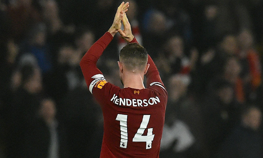 Jordan Henderson of Liverpool FC