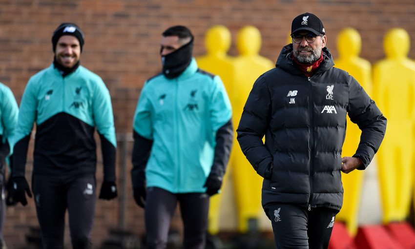 Liverpool training - February 17, 2020