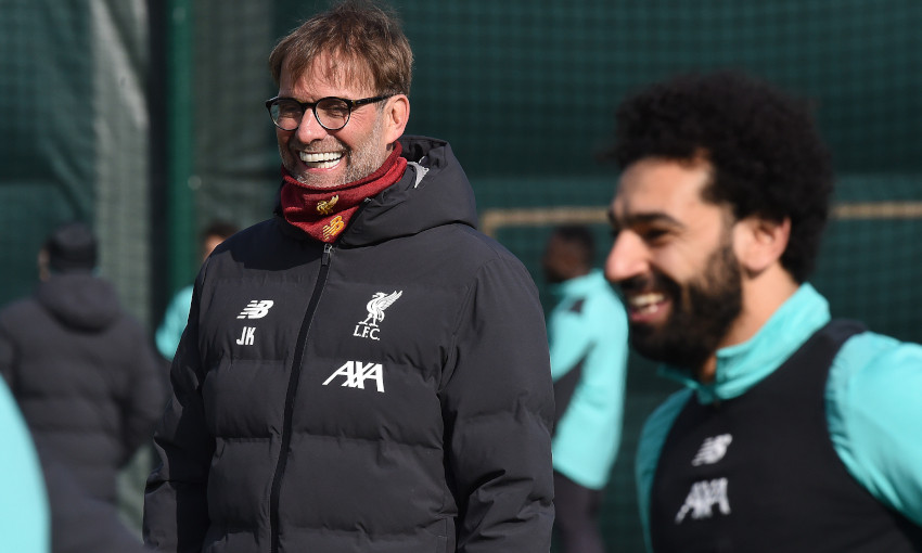 Pre-Bournemouth training at Melwood - March 5, 2020
