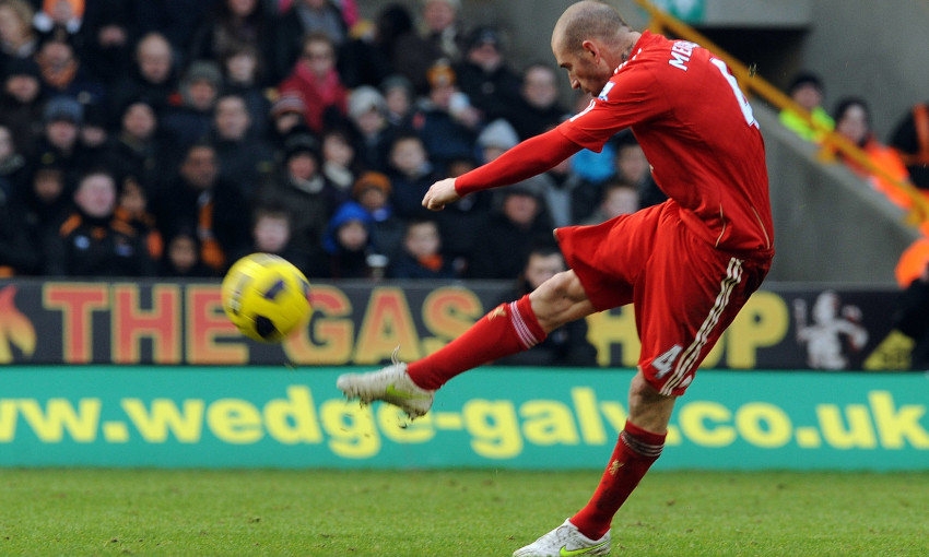 Goal of the Day: A stunning Raul Meireles volley at Wolves - Liverpool FC