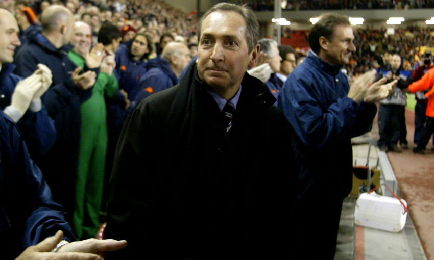 Gerard Houllier of Liverpool FC
