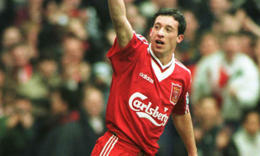 Robbie Fowler of Liverpool FC