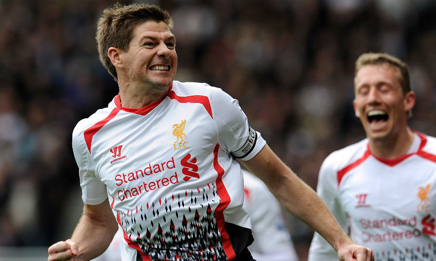 Steven Gerrard of Liverpool FC