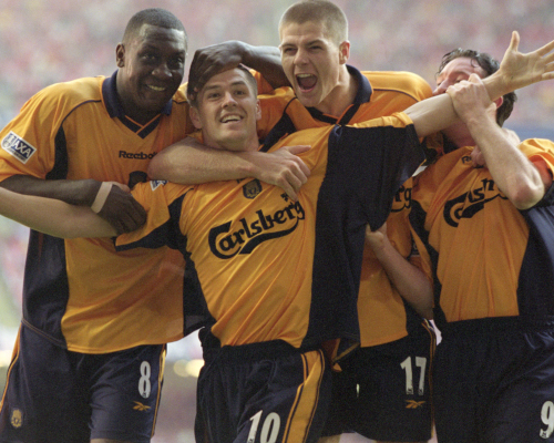 Vælge mild afslappet Quite astonishing' - the inside story of Liverpool's 2001 cup treble -  Liverpool FC