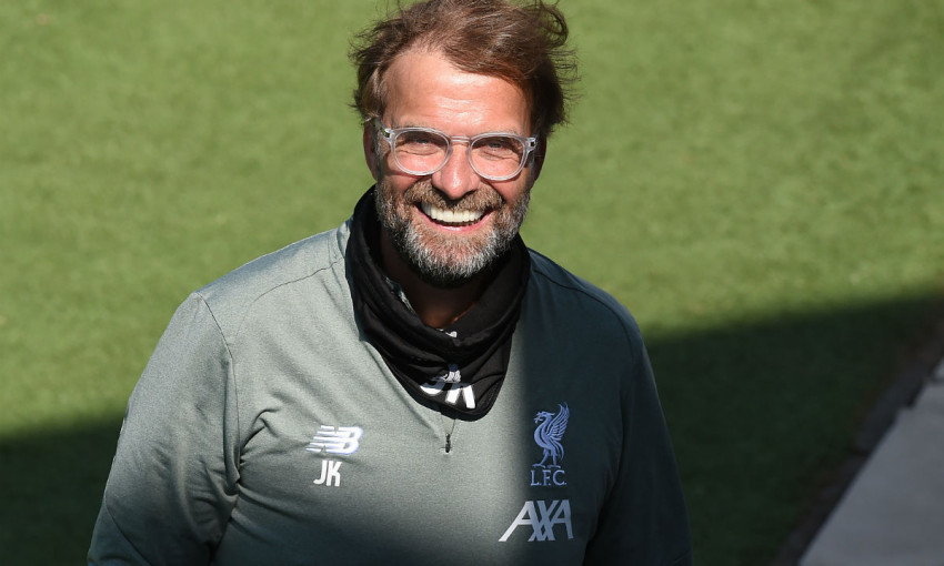 Liverpool FC training session at Melwood, May 20, 2020