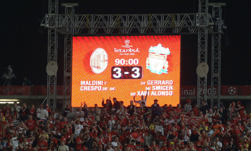 Liverpool 2005 Champions League final