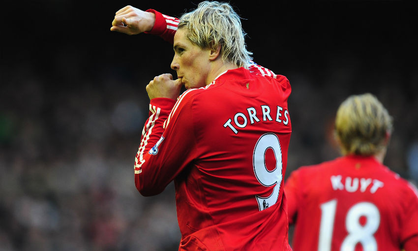 Fernando Torres of Liverpool FC