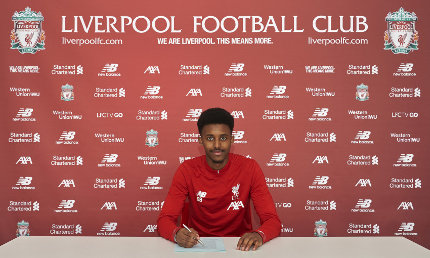 Abdi Sharif signs LFC contract extension