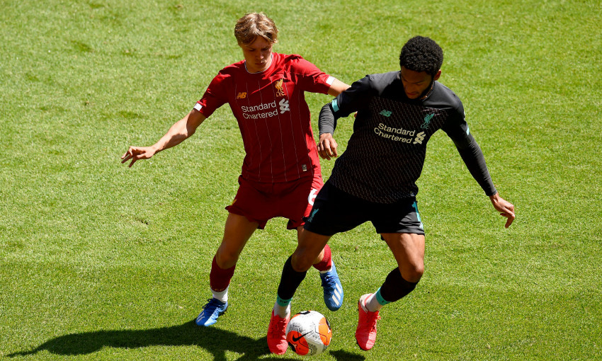 Liverpool FC training session at Anfield, June 1, 2020