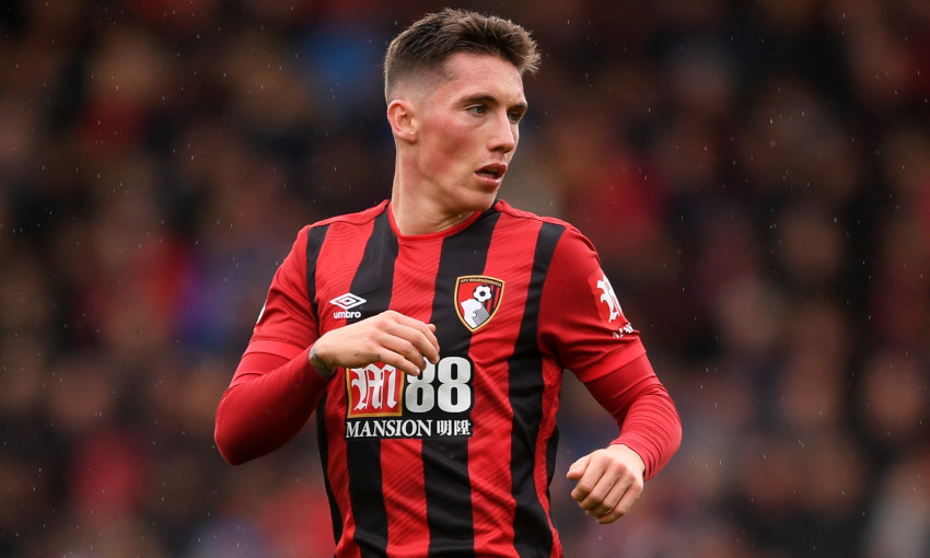 Harry Wilson in action for AFC Bournemouth