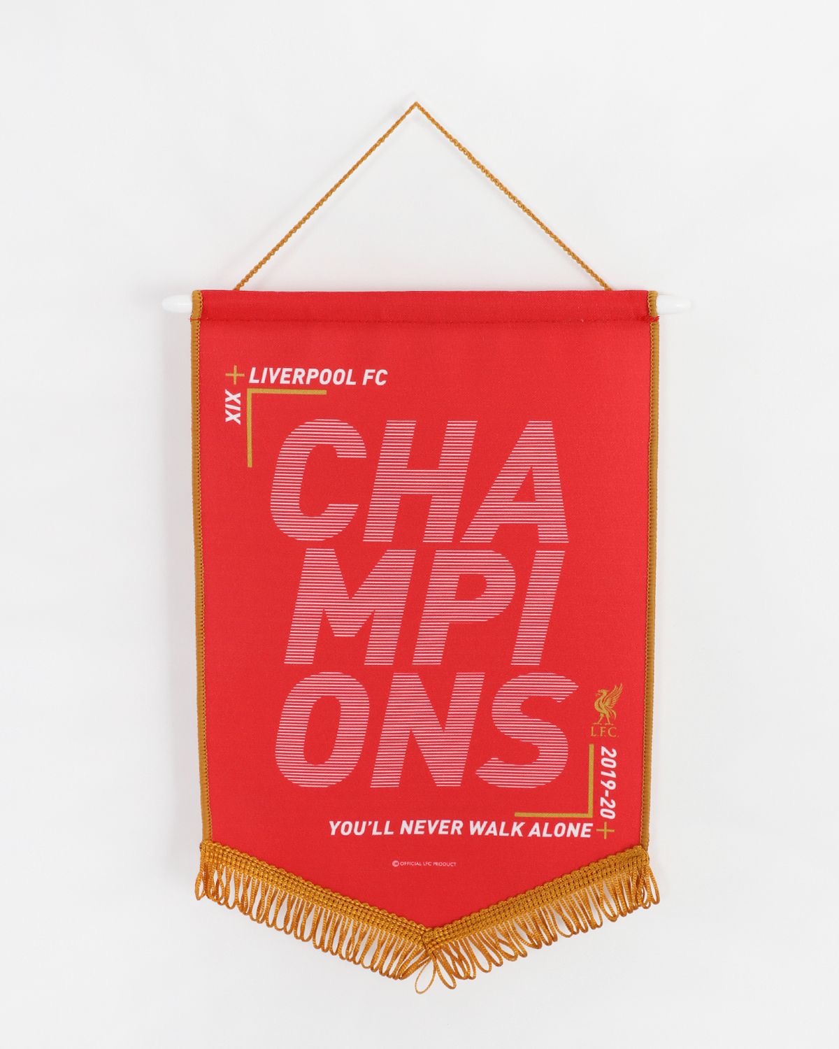 Liverpool League Champions 2020 LiverBird Crest Design Hoodie Mens Navy 