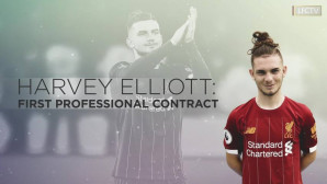 Harvey Elliott signs first professional contract with Liverpool FC