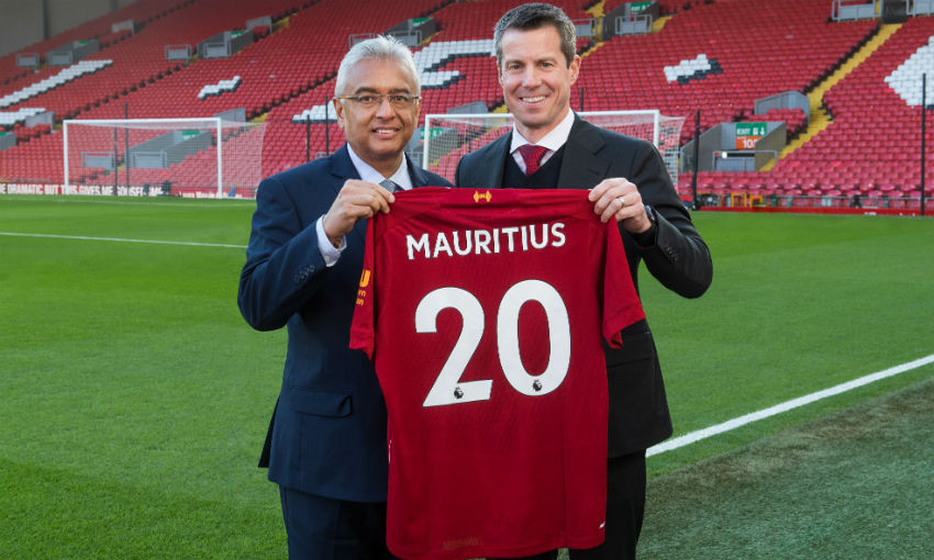 Liverpool FC and Mauritius partnership