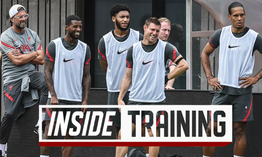 Inside Training: Small games and 'keeper drills in Sunday's workout ...