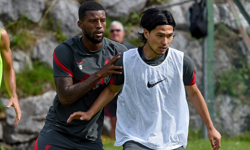 Liverpool training in Austria - August 24, 2020
