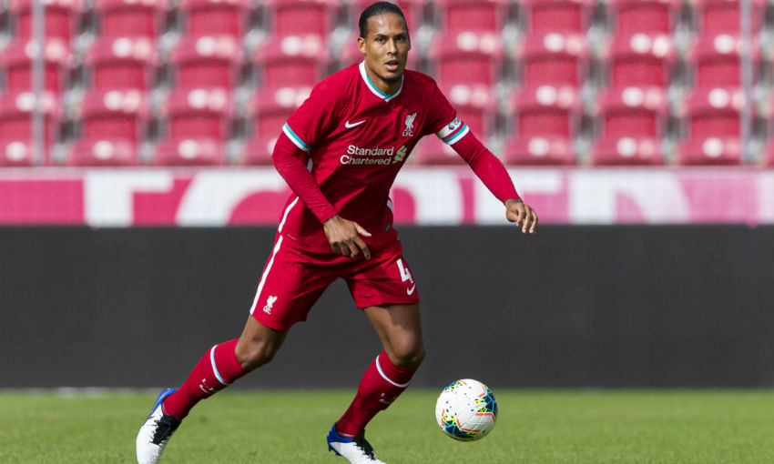 Virgil van Dijk of Liverpool FC
