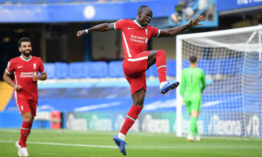 Sadio Mane of Liverpool FC