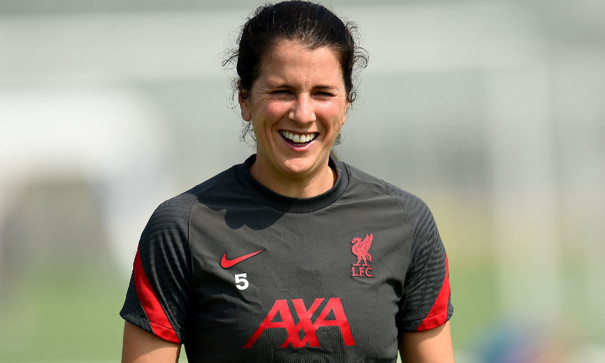 Niamh Fahey of Liverpool FC Women