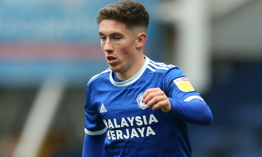 Harry Wilson in action for Cardiff City
