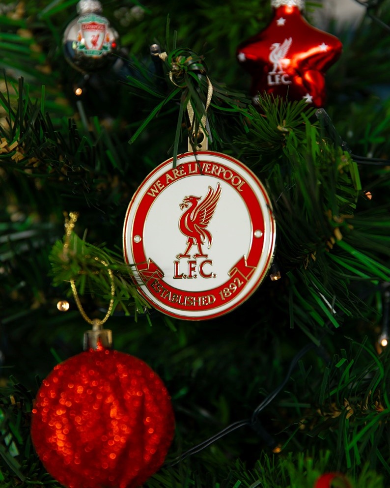 Liverpool Fc Merry Kloppmas Xmas Tree Decorations Laser Etched 