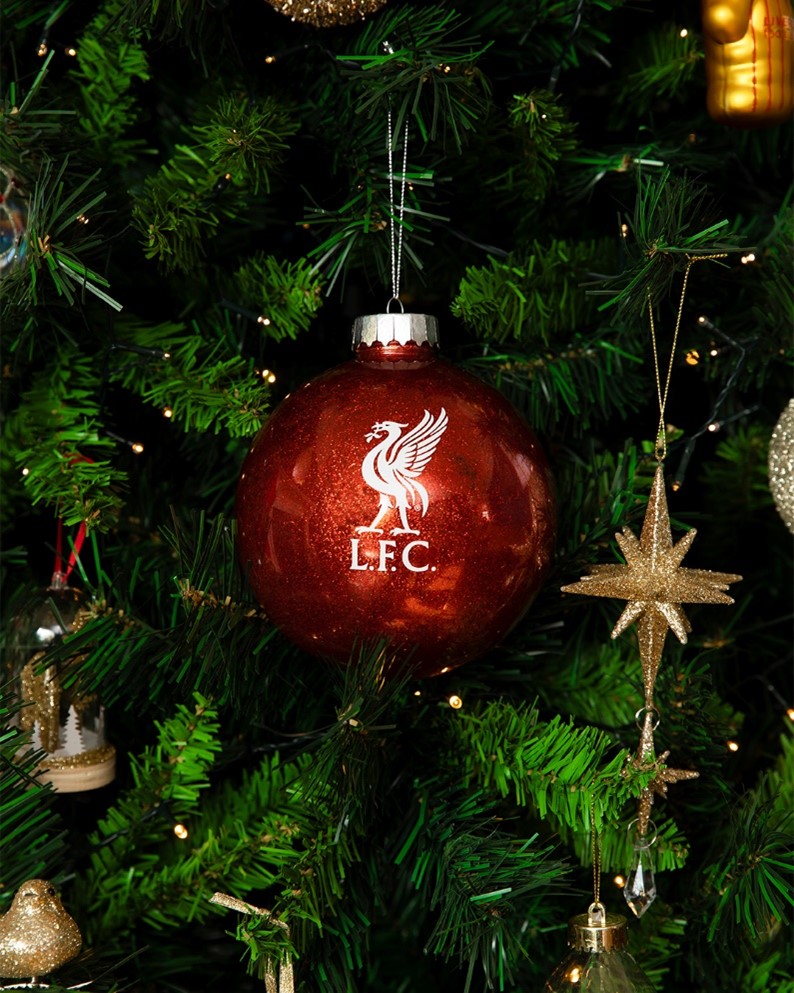 Liverpool Fc Merry Kloppmas Xmas Tree Decorations Laser Etched 