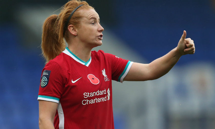 Rachel Furness of Liverpool FC Women