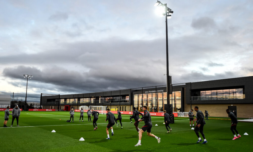 Liverpool training - 17/11/2020