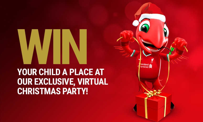 Win Your Child A Place At The Official Lfc Virtual Christmas Party Liverpool Fc