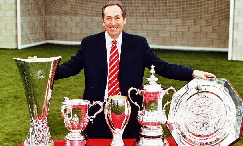 Gerard Houllier of Liverpool FC