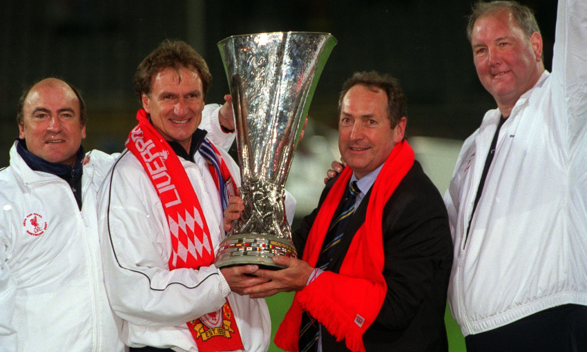 Phil Thompson and Gerard Houllier