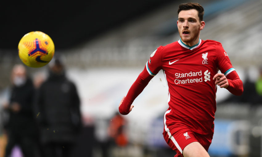 Andy Robertson of Liverpool FC