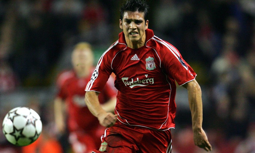 Mark Gonzalez of Liverpool FC