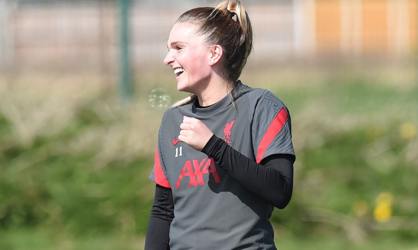 Melissa Lawley of Liverpool FC Women