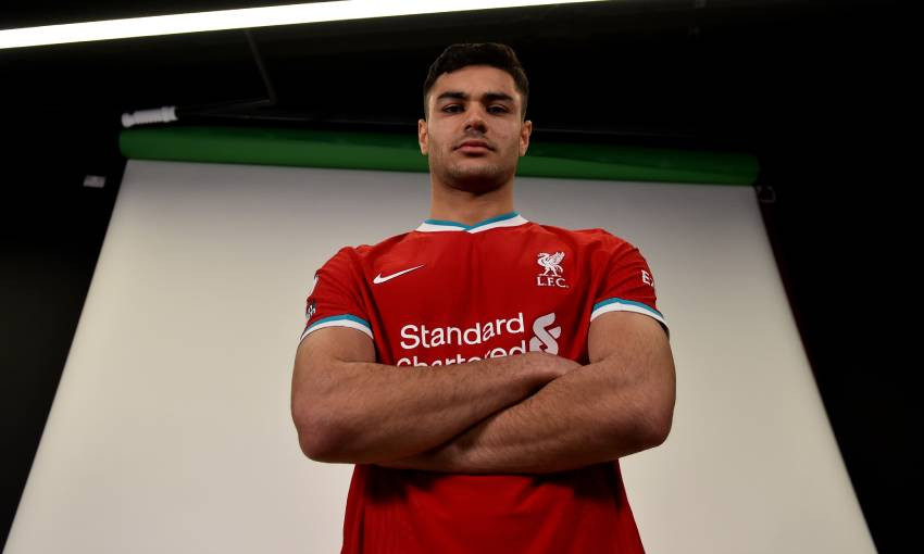 Ozan Kabak of Liverpool FC