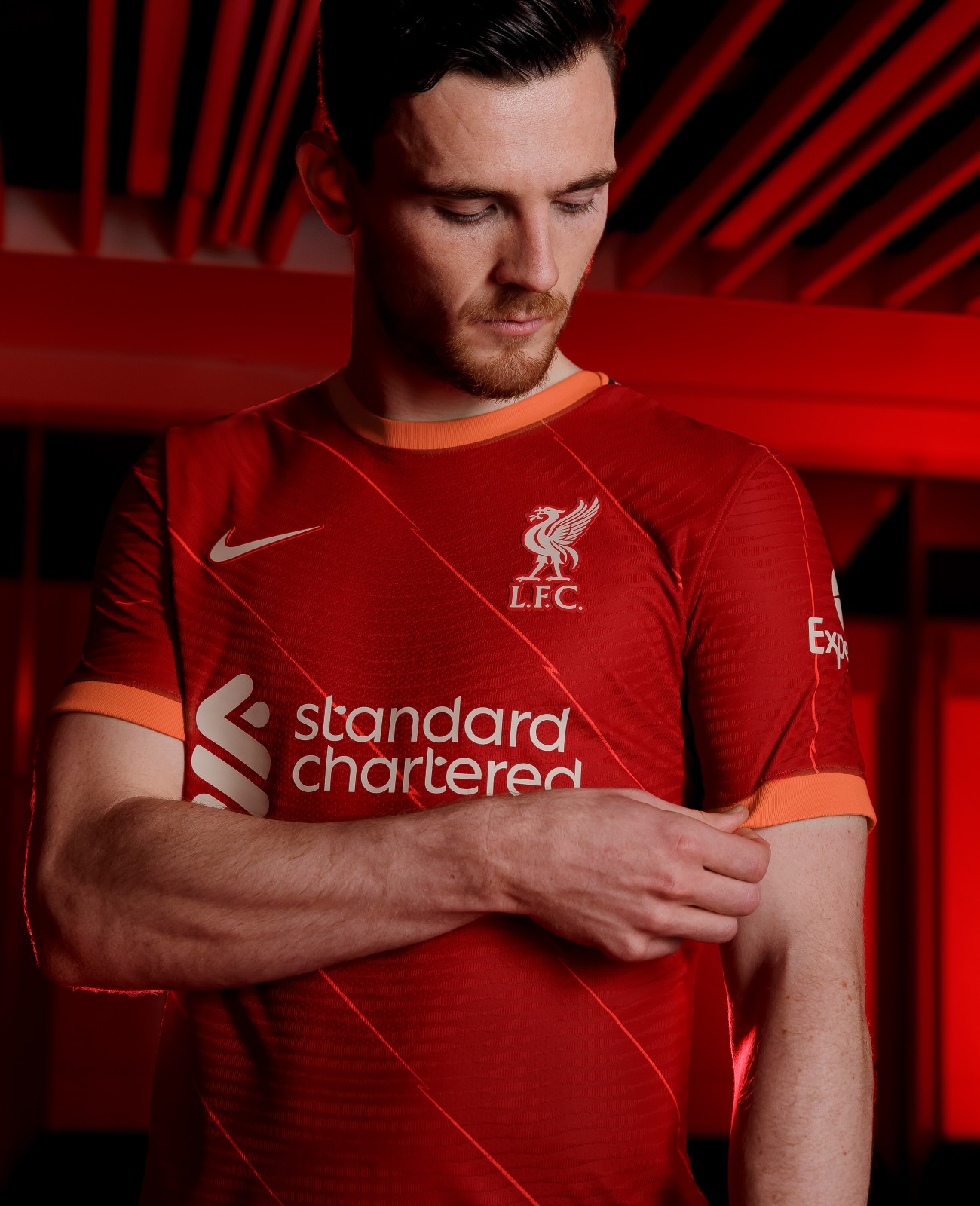 Photos: Liverpool players model new 2021-22 Nike home kit - Liverpool FC