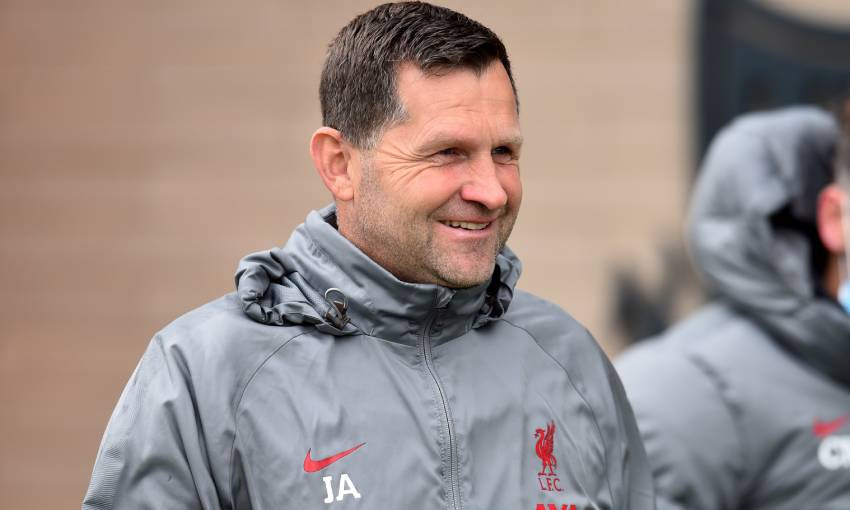 John Achterberg of Liverpool FC