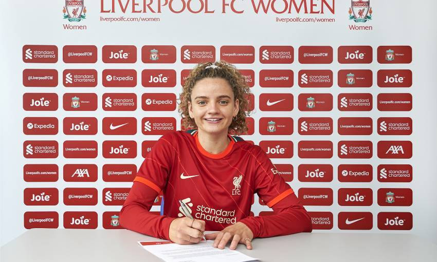 Leanne Kiernan of Liverpool FC Women