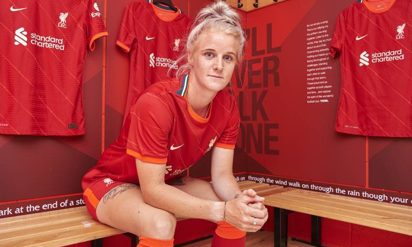 Jasmine Matthews signs for Liverpool FC Women
