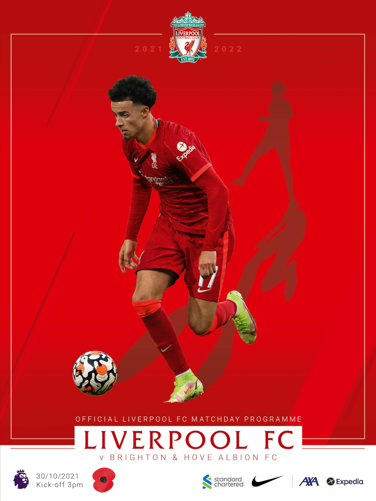 Order Your Liverpool V Brighton Matchday Programme Now - Liverpool Fc