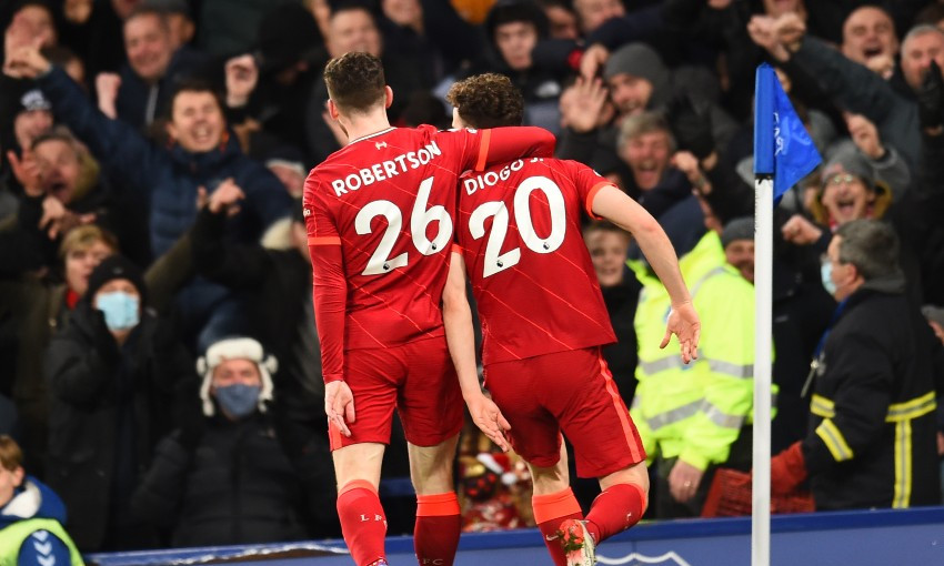 Andy Robertson and Diogo Jota