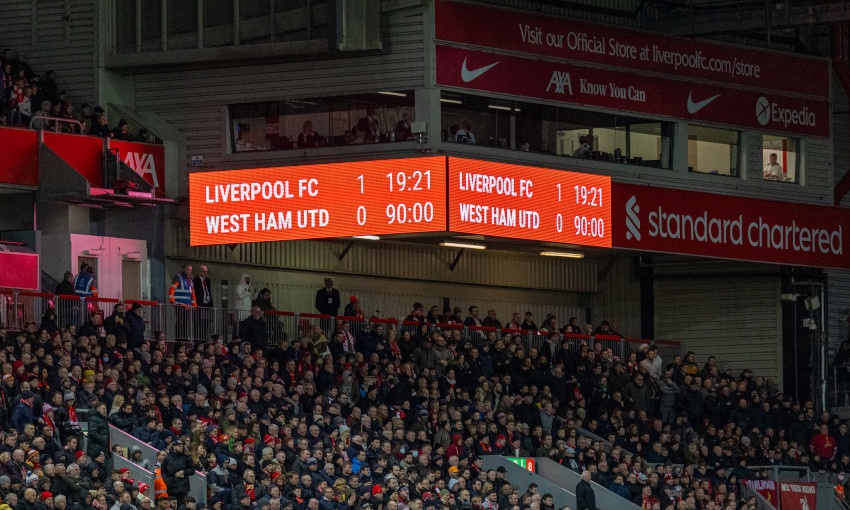 Liverpool v West Ham