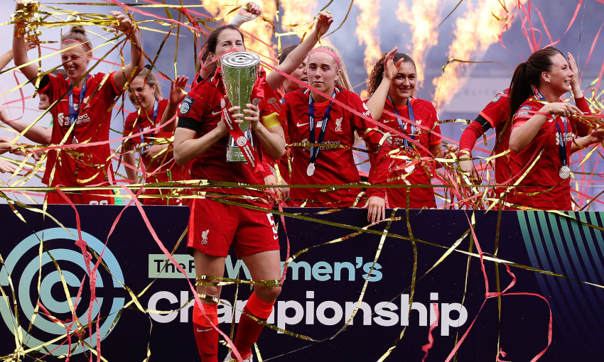 Liverpool FC Women lift Championship title