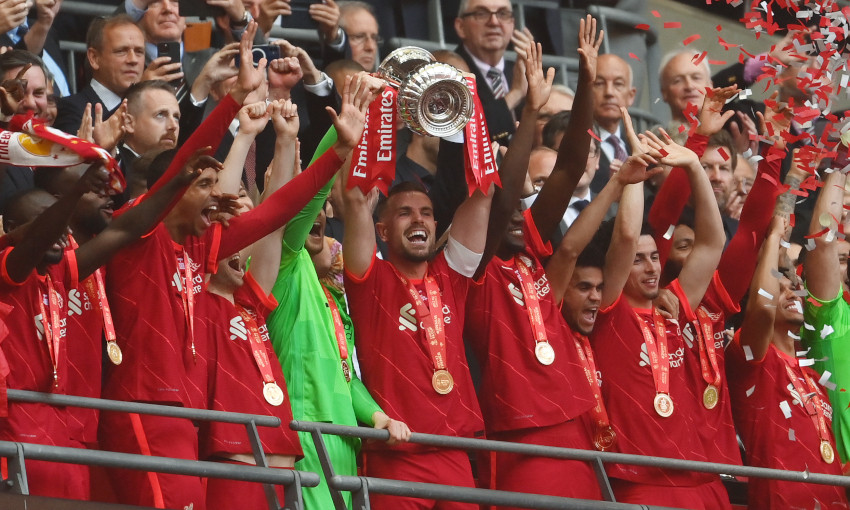 Liverpool lift the Emirates FA Cup