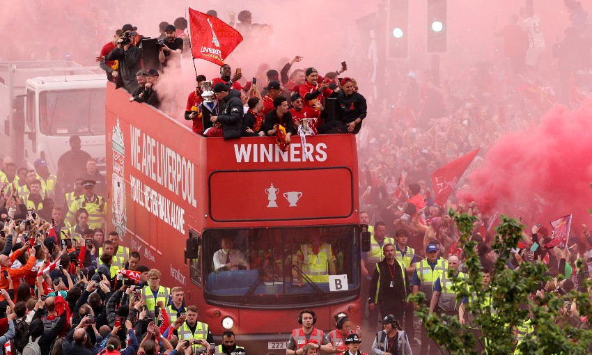 Liverpool FC parade, 2022