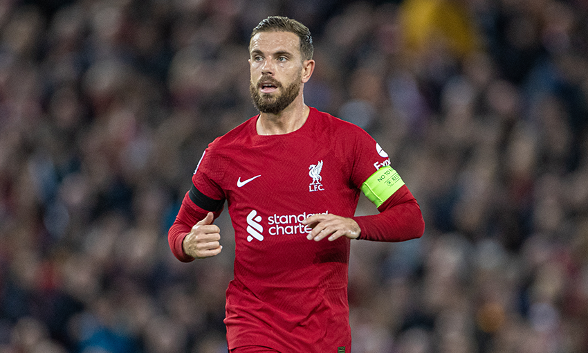 Unity get together sleeve Jordan Henderson: Rangers win is a step in the right direction - Liverpool  FC