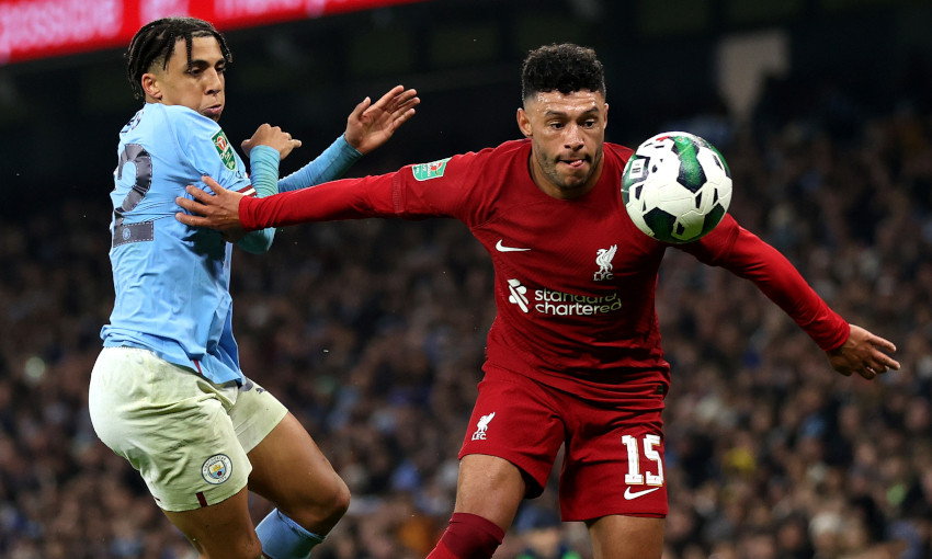 Manchester City v Liverpool, Carabao Cup