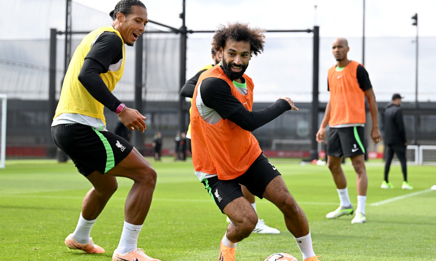 Liverpool training session on July 13, 2023