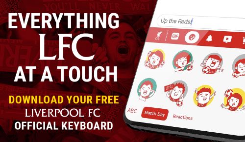 Liverpool FC Official Keyboard