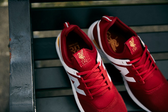 LFC and New Balance launch footwear range with new trainer ...